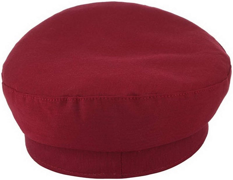 Brcus Mens Womens Newsboy Cap Yacht Captain Sailor Hat Cabbie Baker Boy Peaked Beret - Image 4